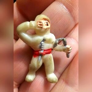 Vintage Rubber Ninja Karate Mini Figures China  1990s 1”-1.5”